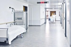 Empty ward in a Charleston, WV hospital.