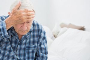 Elderly man suffering from nursing home abuse in Charleston, WV.
